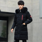 Men Coat Thickened Cotton Padded Jacket  Adomoo